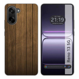 Funda Silicona para OnePlus Nord CE5 5G diseño Madera...