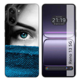 Funda Silicona para OnePlus Nord CE5 5G diseño Ojo Dibujos