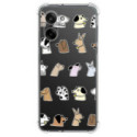Funda Silicona Antigolpes para OnePlus Nord CE5 5G diseño Perros Dibujos