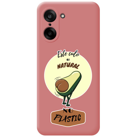 Funda Silicona Líquida Rosa para OnePlus Nord CE5 5G diseño Culo Natural Dibujos