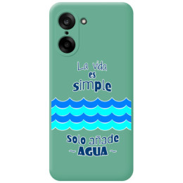 Funda Silicona Líquida Verde para OnePlus Nord CE5 5G...