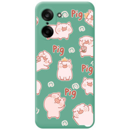 Funda Silicona Líquida Verde para OnePlus Nord CE5 5G...