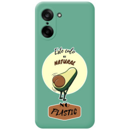 Funda Silicona Líquida Verde para OnePlus Nord CE5 5G...