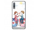 Funda Gel Tpu para Samsung Galaxy A7 (2018) Diseño Café Dibujos