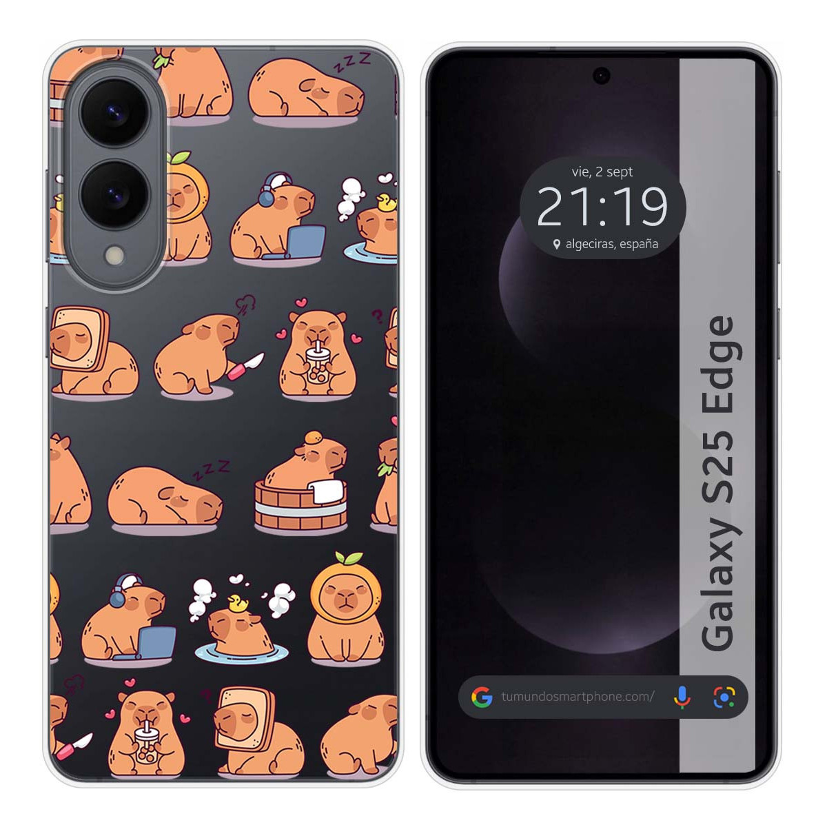 Funda Silicona Transparente para Samsung Galaxy...