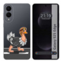 Funda Silicona Transparente para Samsung Galaxy S25 Edge 5G diseño Avestruz Dibujos