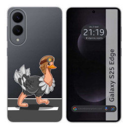 Funda Silicona Transparente para Samsung Galaxy S25 Edge...