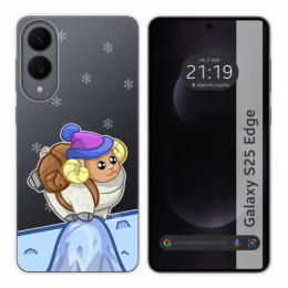 Funda Silicona Transparente para Samsung Galaxy S25 Edge...