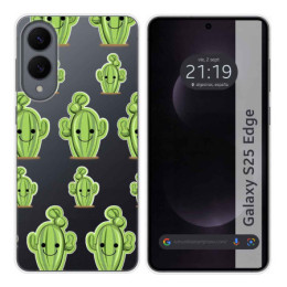 Funda Silicona Transparente para Samsung Galaxy S25 Edge...