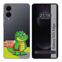 Funda Silicona Transparente para Samsung Galaxy S25 Edge...