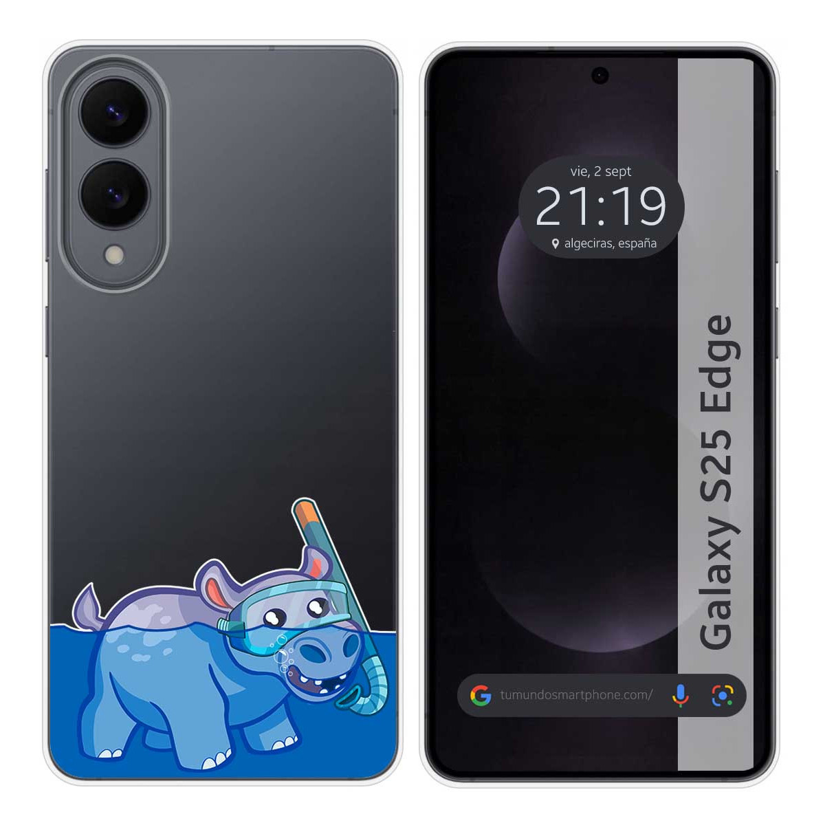 Funda Silicona Transparente para Samsung Galaxy...