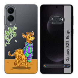 Funda Silicona Transparente para Samsung Galaxy S25 Edge...