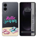 Funda Silicona Transparente para Samsung Galaxy S25 Edge 5G diseño Summer Dibujos
