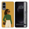 Funda Silicona para Samsung Galaxy S25 Edge 5G diseño Mujer 02 Dibujos