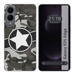 Funda Silicona para Samsung Galaxy S25 Edge 5G diseño...
