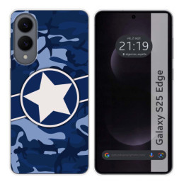 Funda Silicona para Samsung Galaxy S25 Edge 5G diseño...