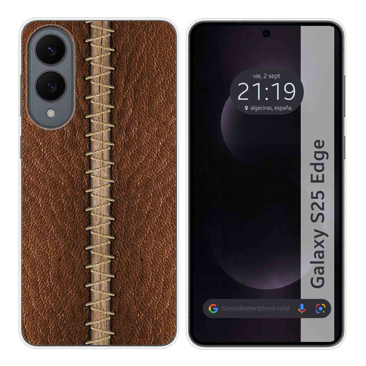 Funda Silicona para Samsung Galaxy S25 Edge 5G...