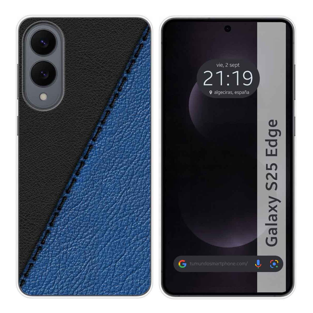 Funda Silicona para Samsung Galaxy S25 Edge 5G...