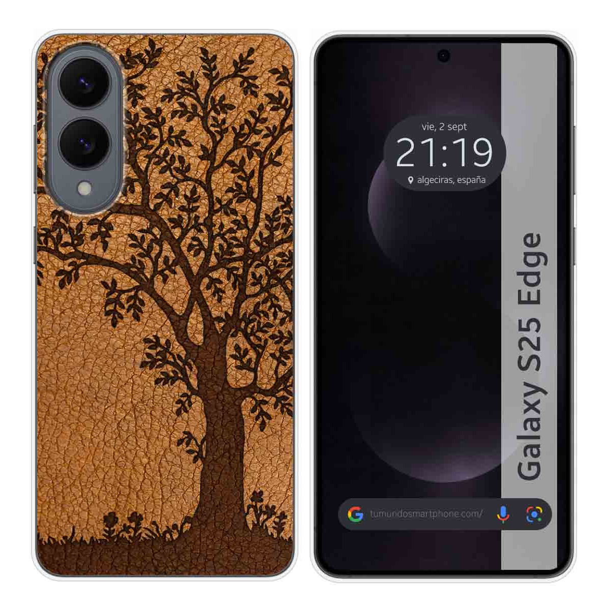 Funda Silicona para Samsung Galaxy S25 Edge 5G...