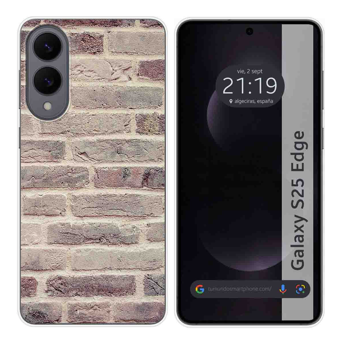 Funda Silicona para Samsung Galaxy S25 Edge 5G...