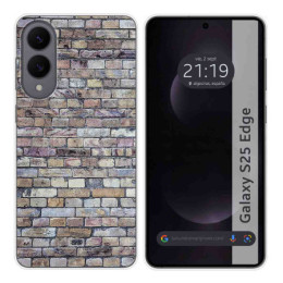Funda Silicona para Samsung Galaxy S25 Edge 5G diseño...