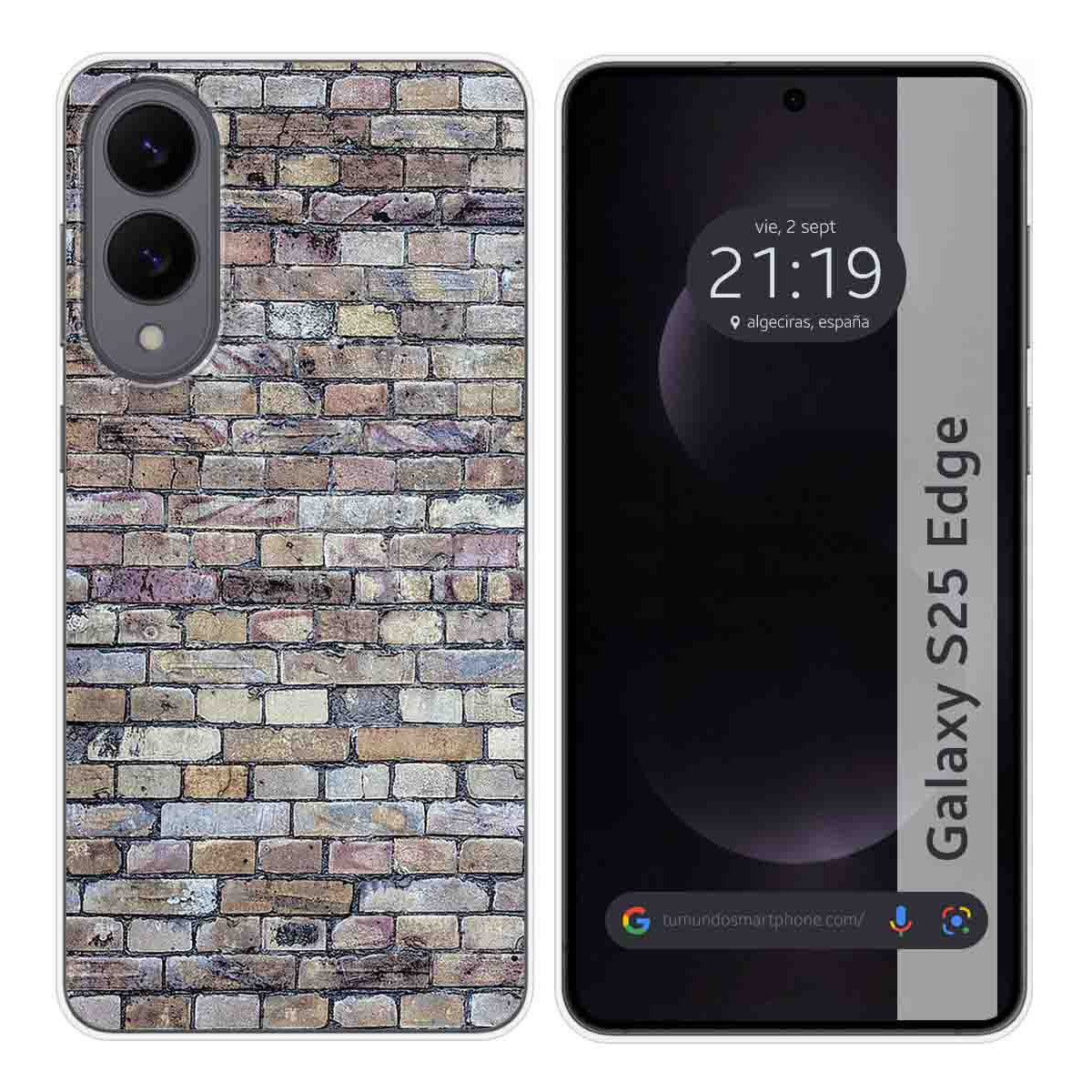 Funda Silicona para Samsung Galaxy S25 Edge 5G...