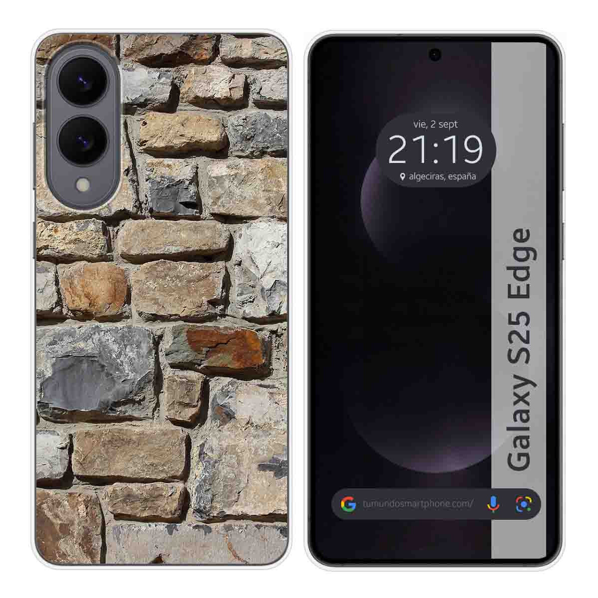 Funda Silicona para Samsung Galaxy S25 Edge 5G...