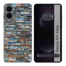 Funda Silicona para Samsung Galaxy S25 Edge 5G diseño...