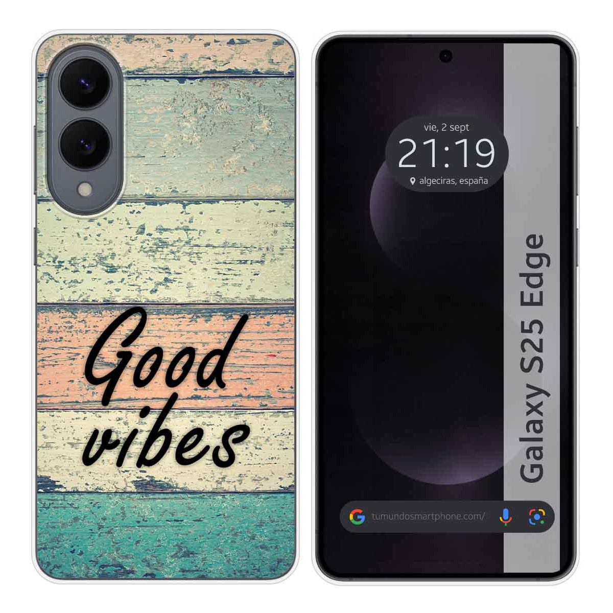 Funda Silicona para Samsung Galaxy S25 Edge 5G...