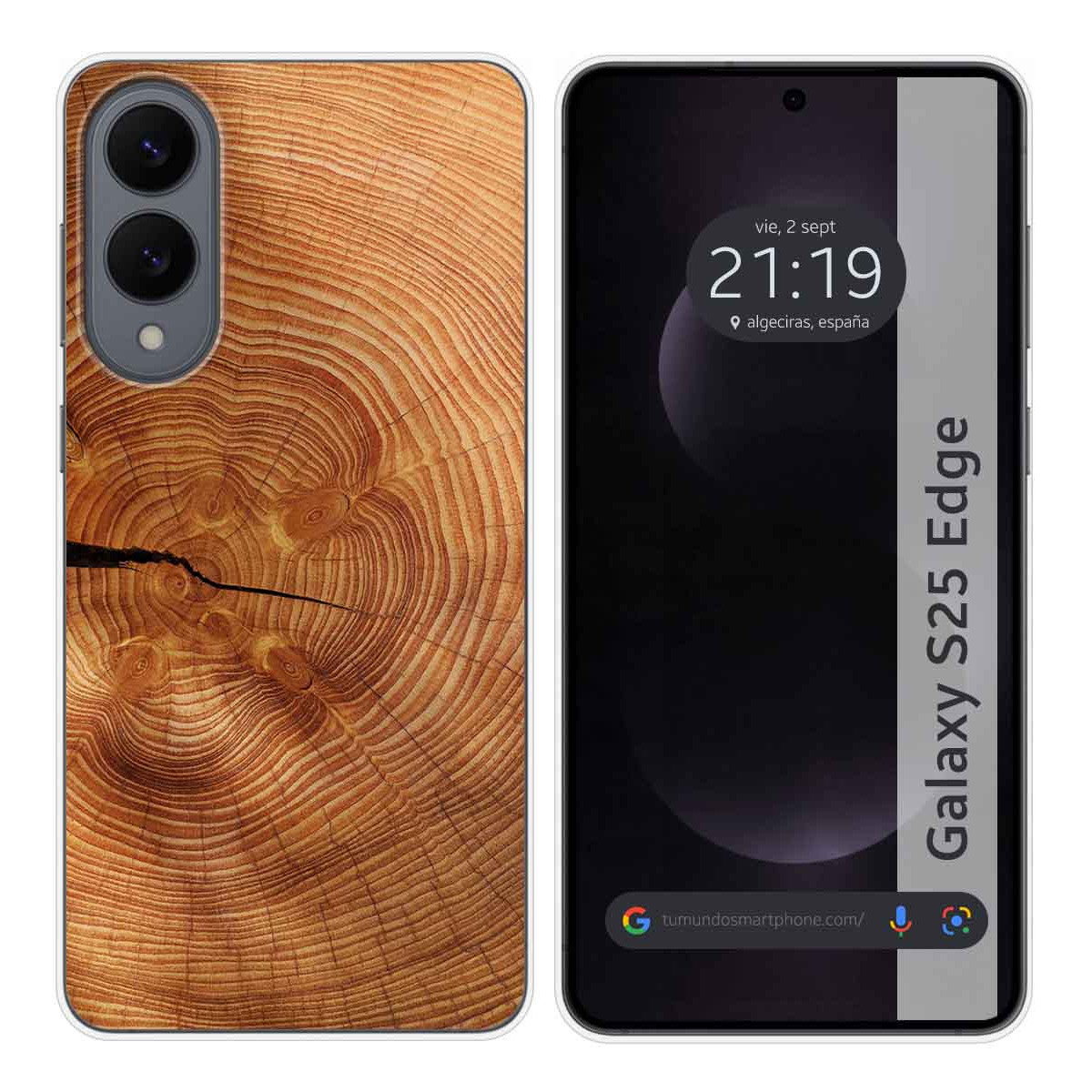 Funda Silicona para Samsung Galaxy S25 Edge 5G...