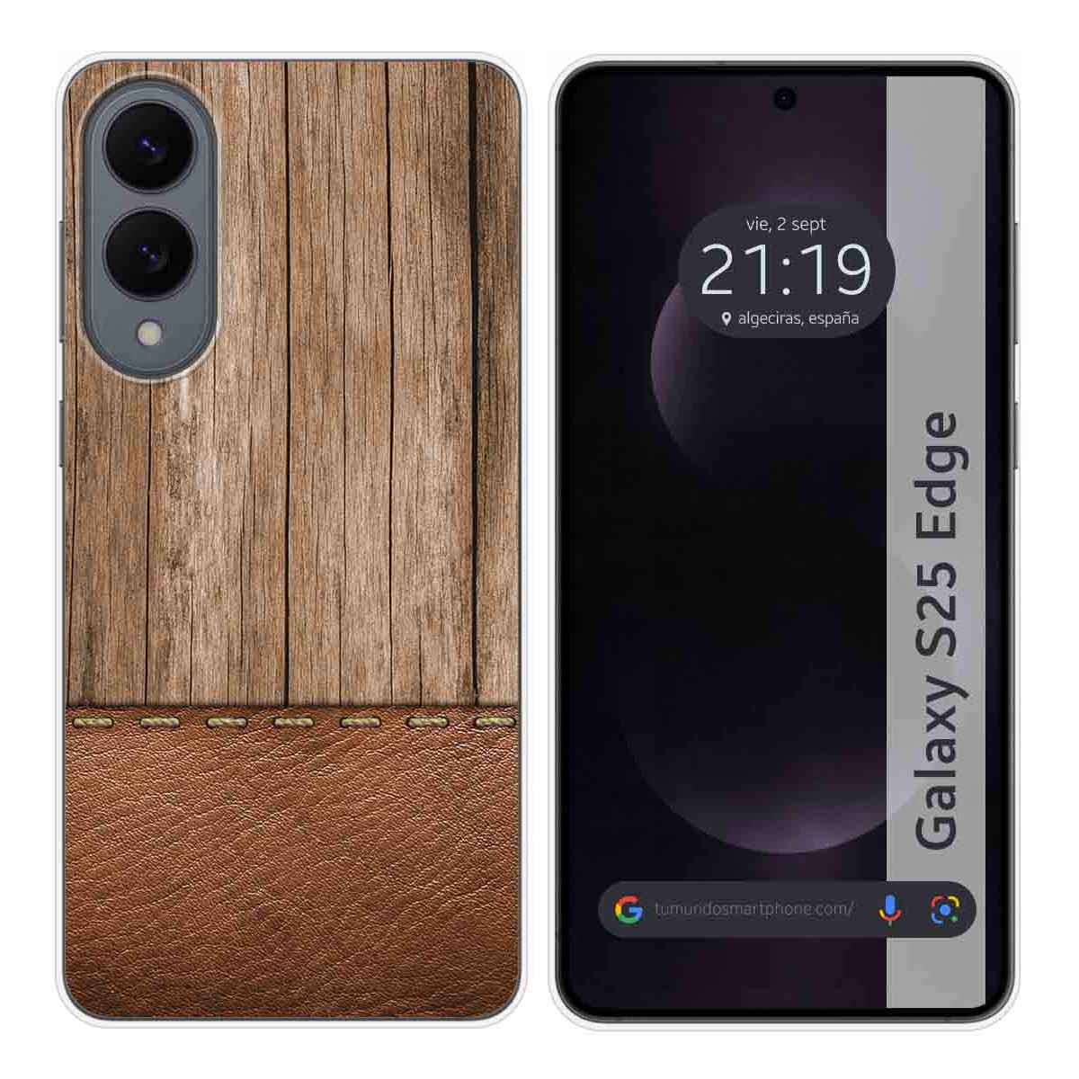 Funda Silicona para Samsung Galaxy S25 Edge 5G...