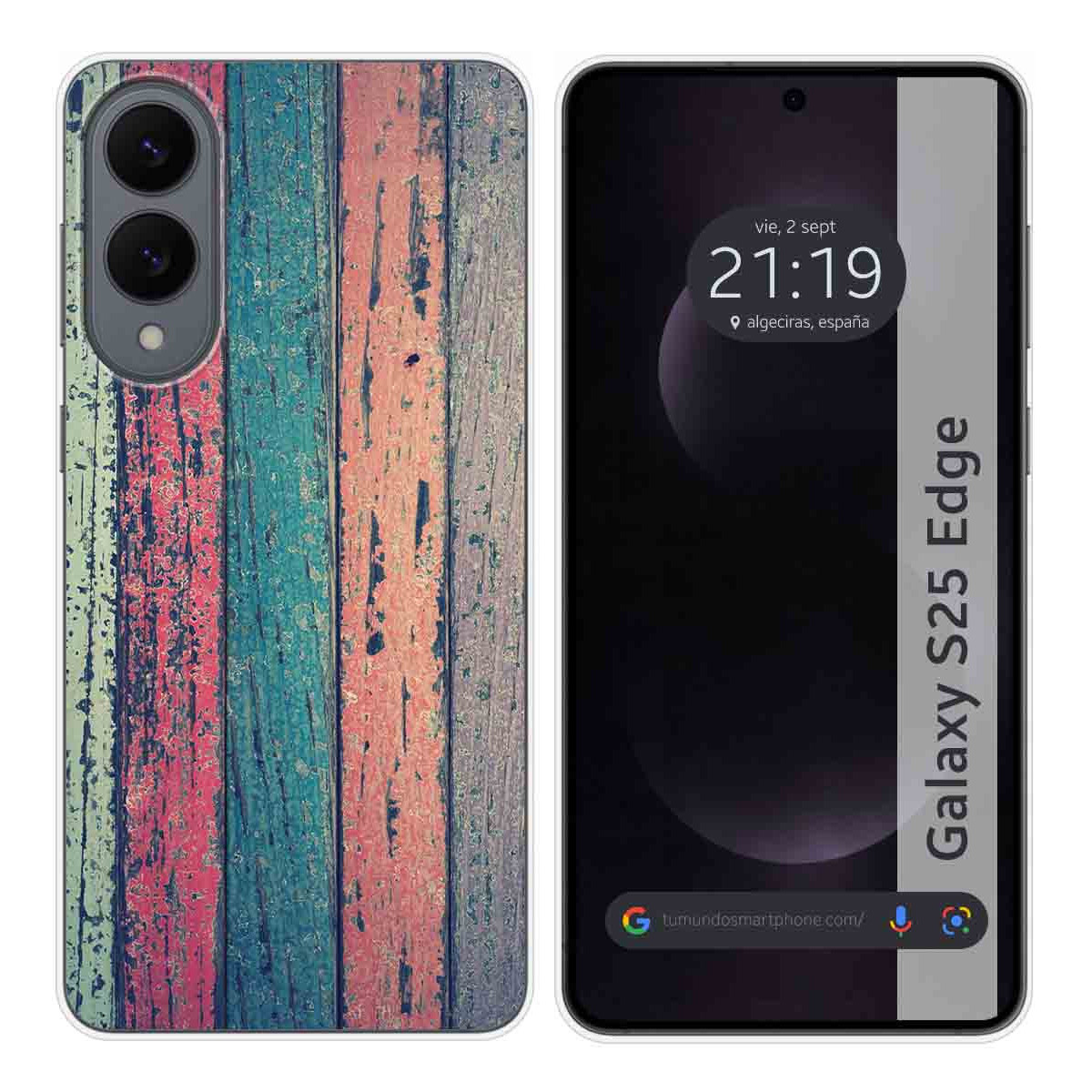 Funda Silicona para Samsung Galaxy S25 Edge 5G...