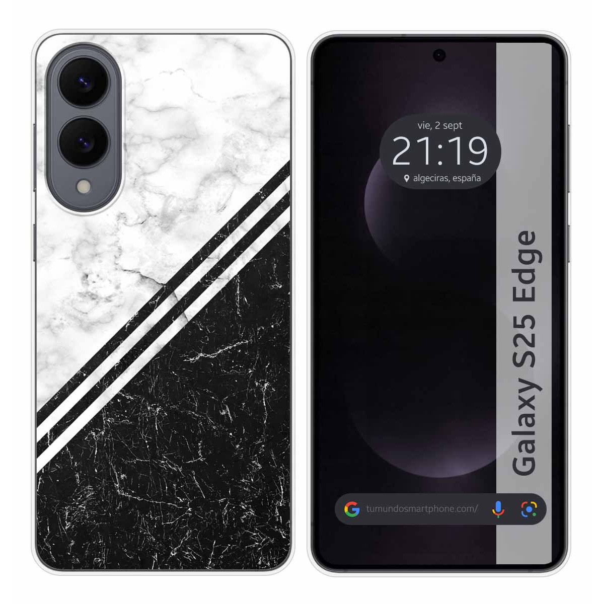 Funda Silicona para Samsung Galaxy S25 Edge 5G...