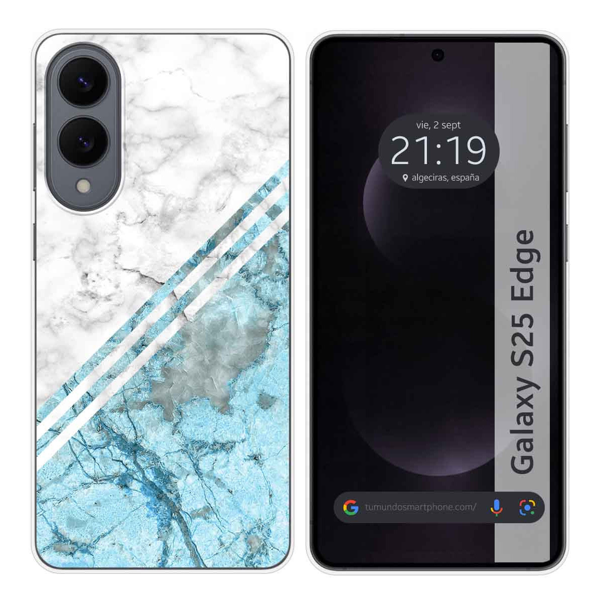 Funda Silicona para Samsung Galaxy S25 Edge 5G...