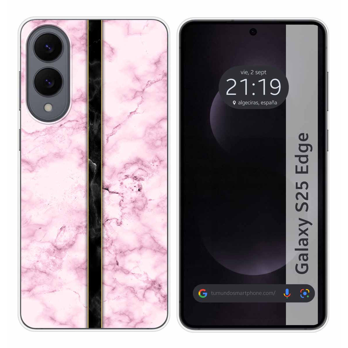 Funda Silicona para Samsung Galaxy S25 Edge 5G...