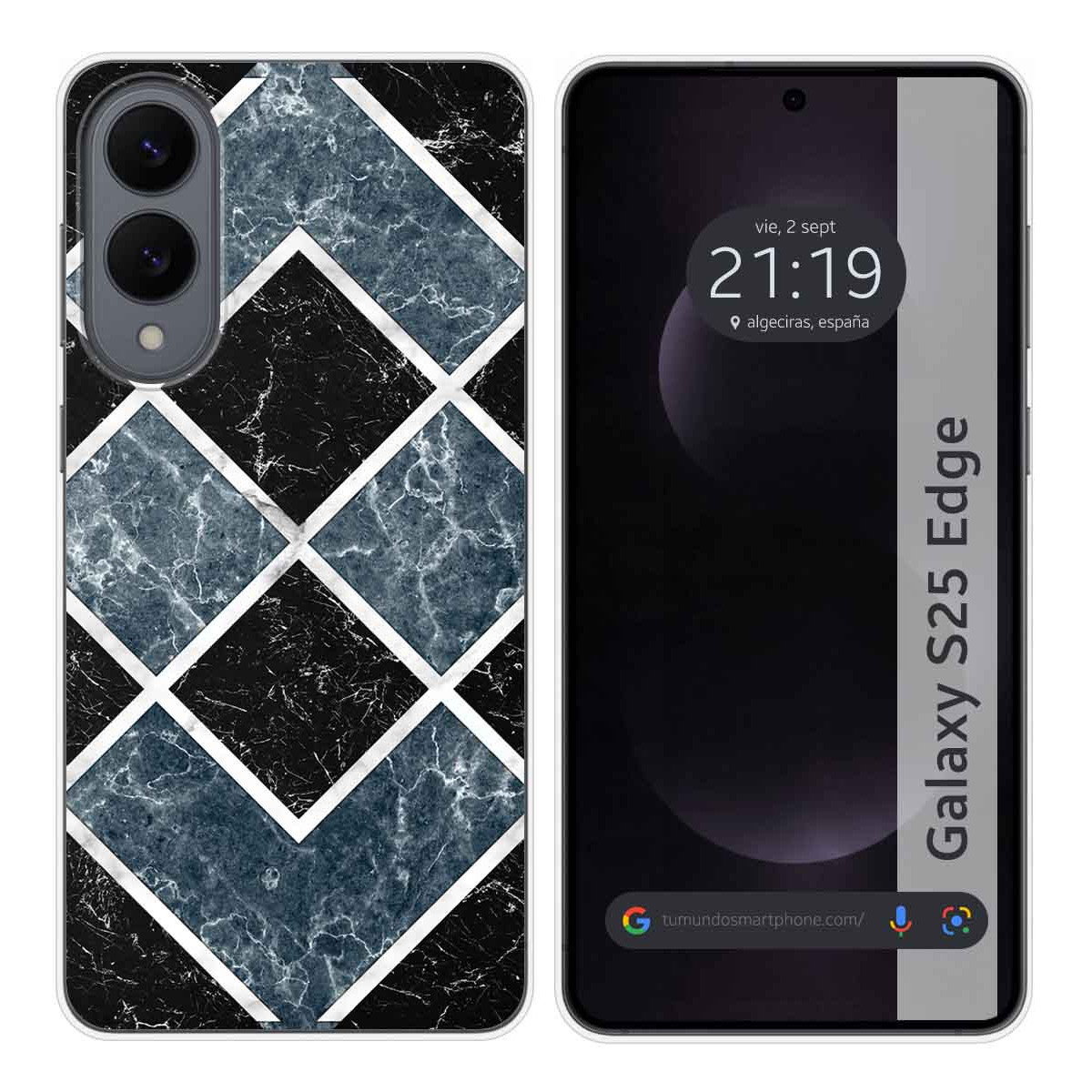 Funda Silicona para Samsung Galaxy S25 Edge 5G...