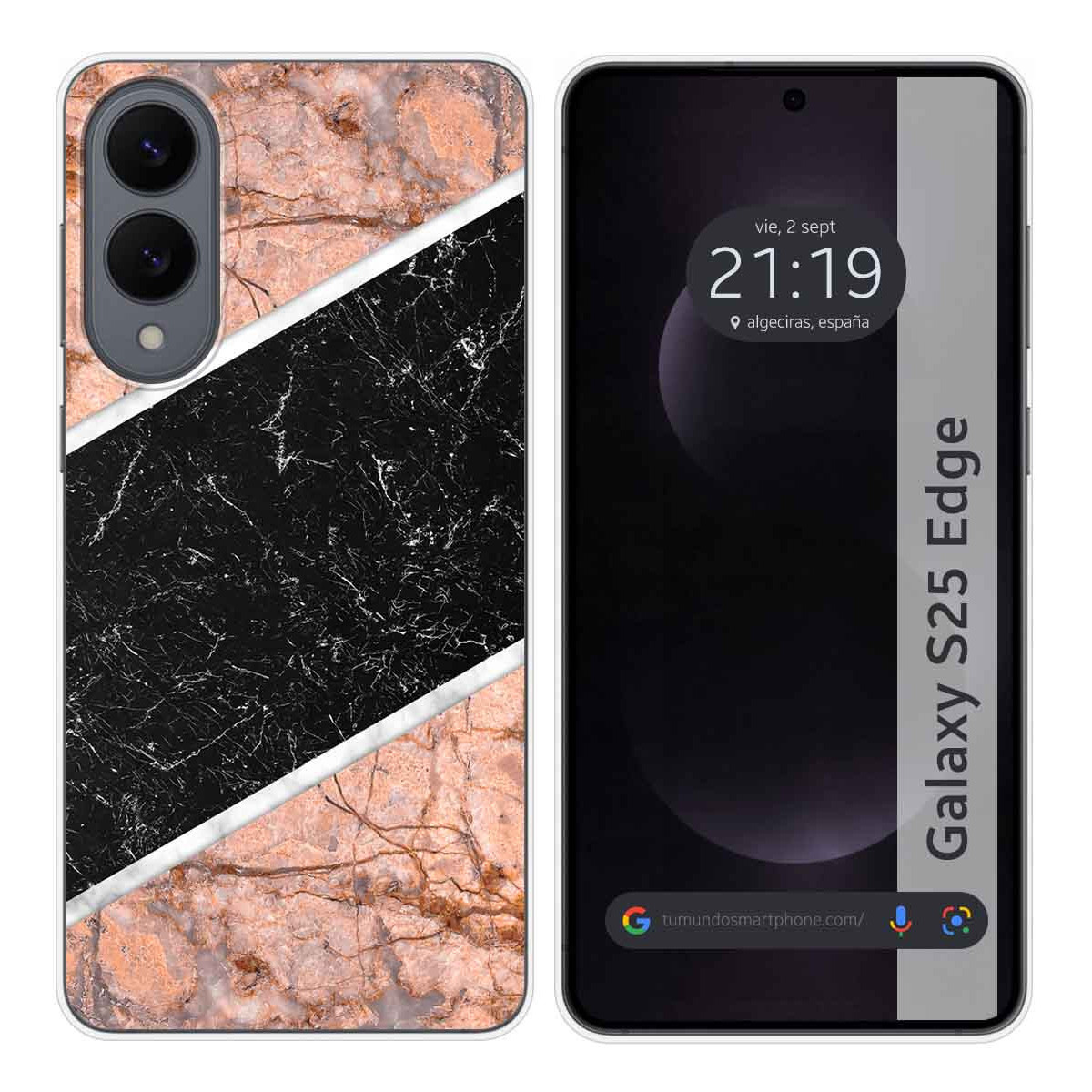 Funda Silicona para Samsung Galaxy S25 Edge 5G...