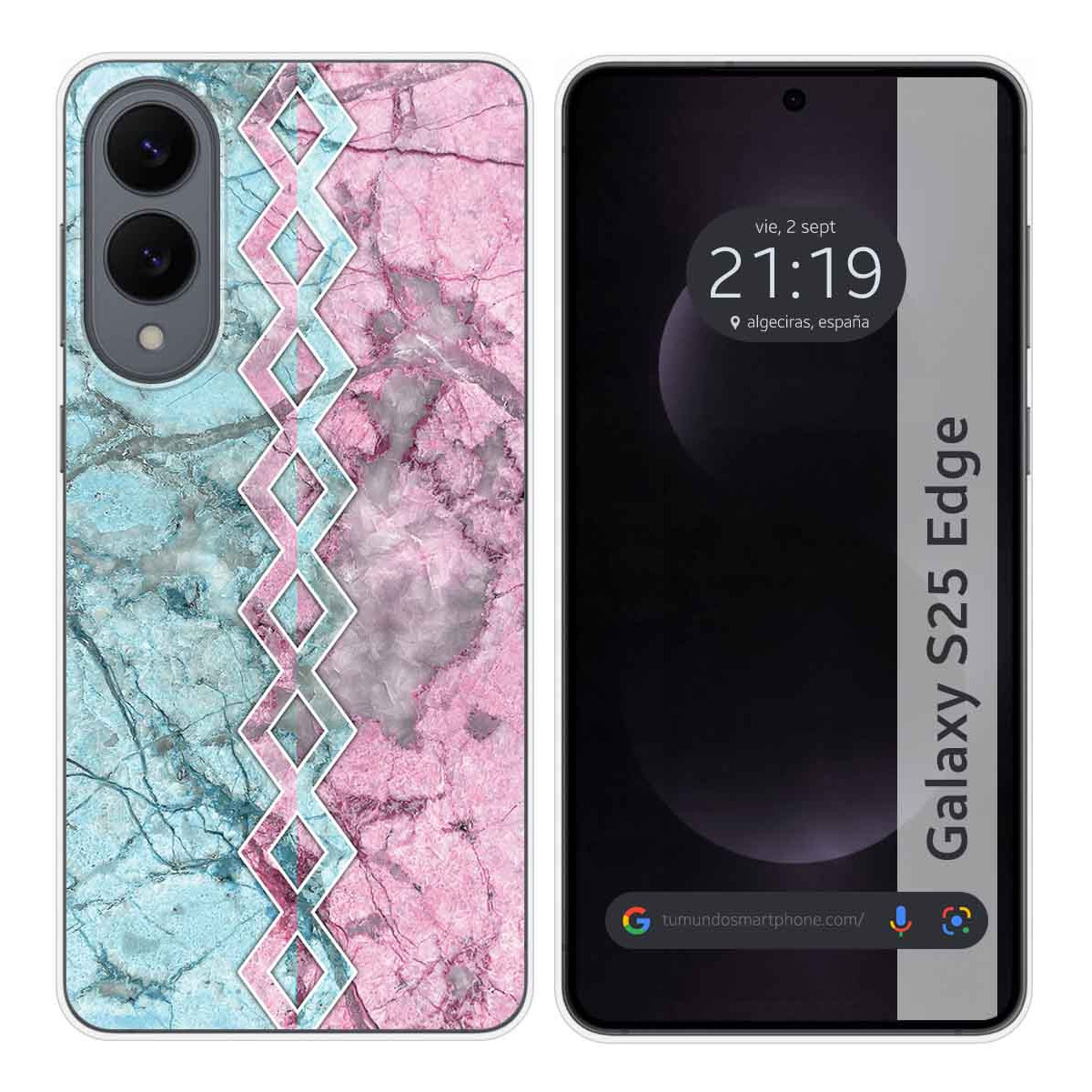 Funda Silicona para Samsung Galaxy S25 Edge 5G...