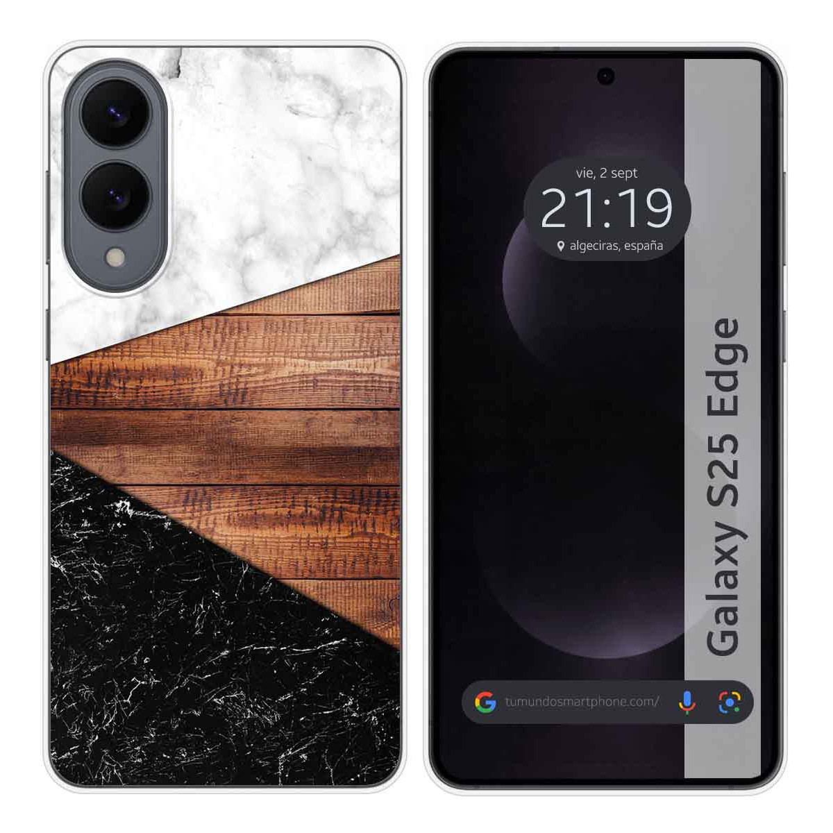 Funda Silicona para Samsung Galaxy S25 Edge 5G...