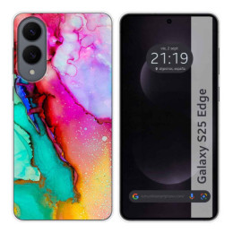 Funda Silicona para Samsung Galaxy S25 Edge 5G diseño...