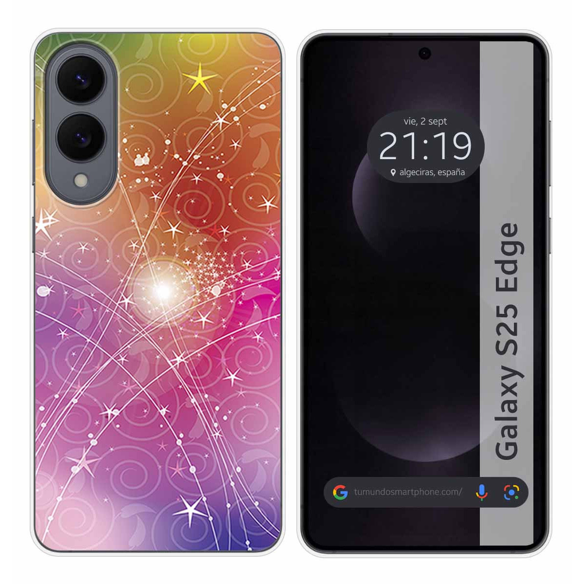 Funda Silicona para Samsung Galaxy S25 Edge 5G...