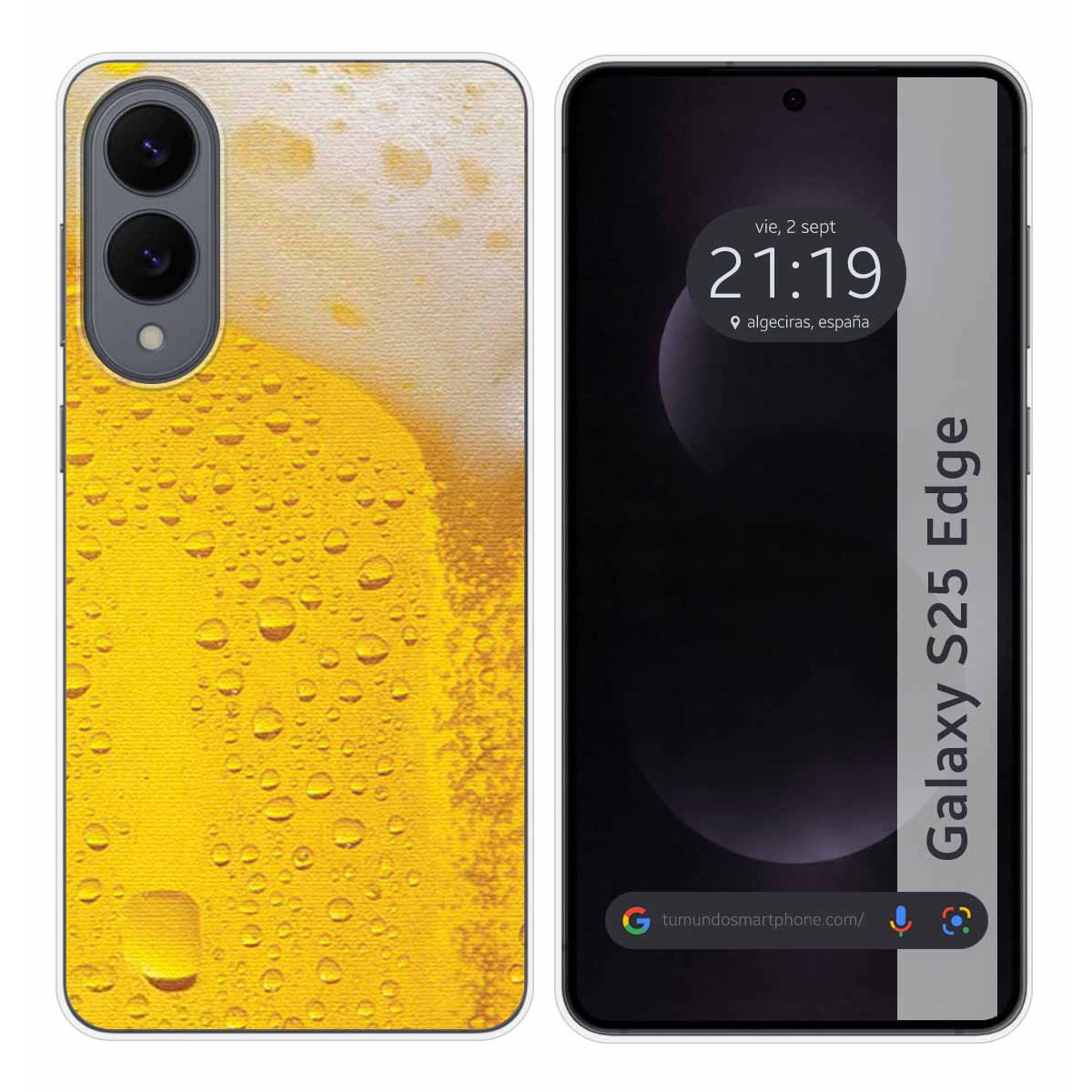 Funda Silicona para Samsung Galaxy S25 Edge 5G...