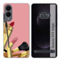 Funda Silicona para Samsung Galaxy S25 Edge 5G diseño Brochas Dibujos