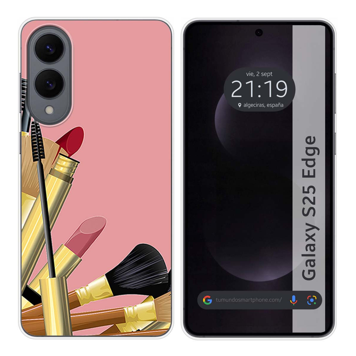 Funda Silicona para Samsung Galaxy S25 Edge 5G...