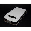Funda Piel Premium Samsung Galaxy Ace 3 S7270 / S7272 / S7275 Blanca