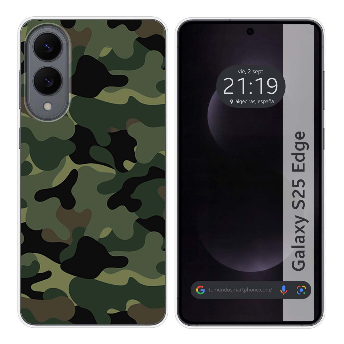 Funda Silicona para Samsung Galaxy S25 Edge 5G...