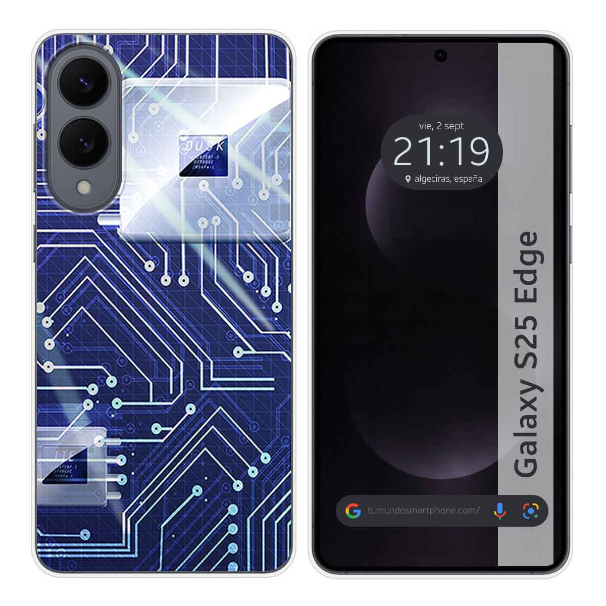 Funda Silicona para Samsung Galaxy S25 Edge 5G...