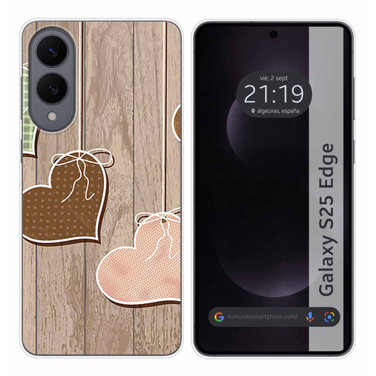 Funda Silicona para Samsung Galaxy S25 Edge 5G...