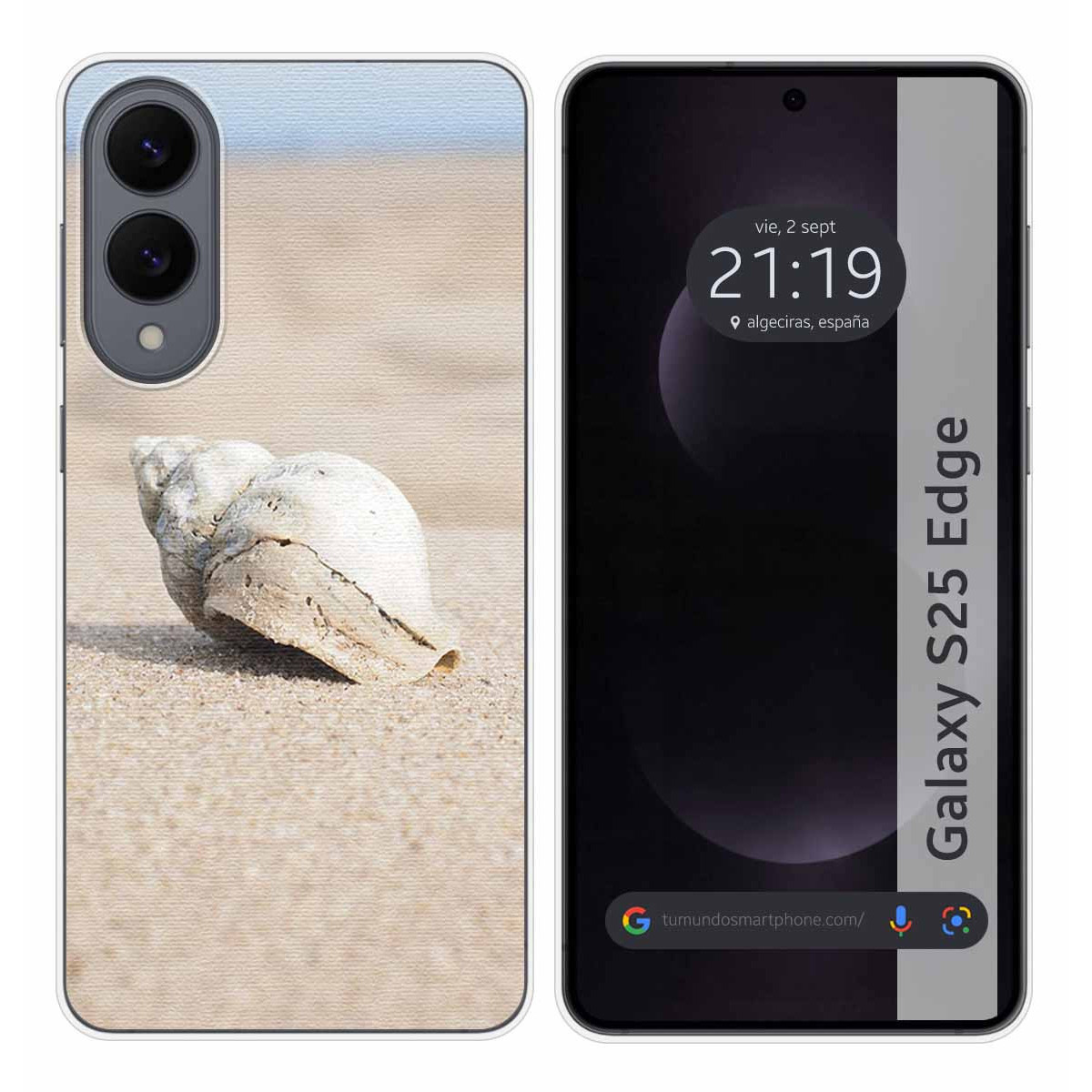 Funda Silicona para Samsung Galaxy S25 Edge 5G...