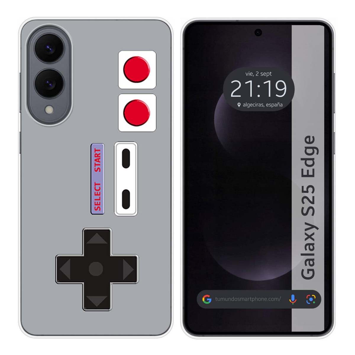 Funda Silicona para Samsung Galaxy S25 Edge 5G...